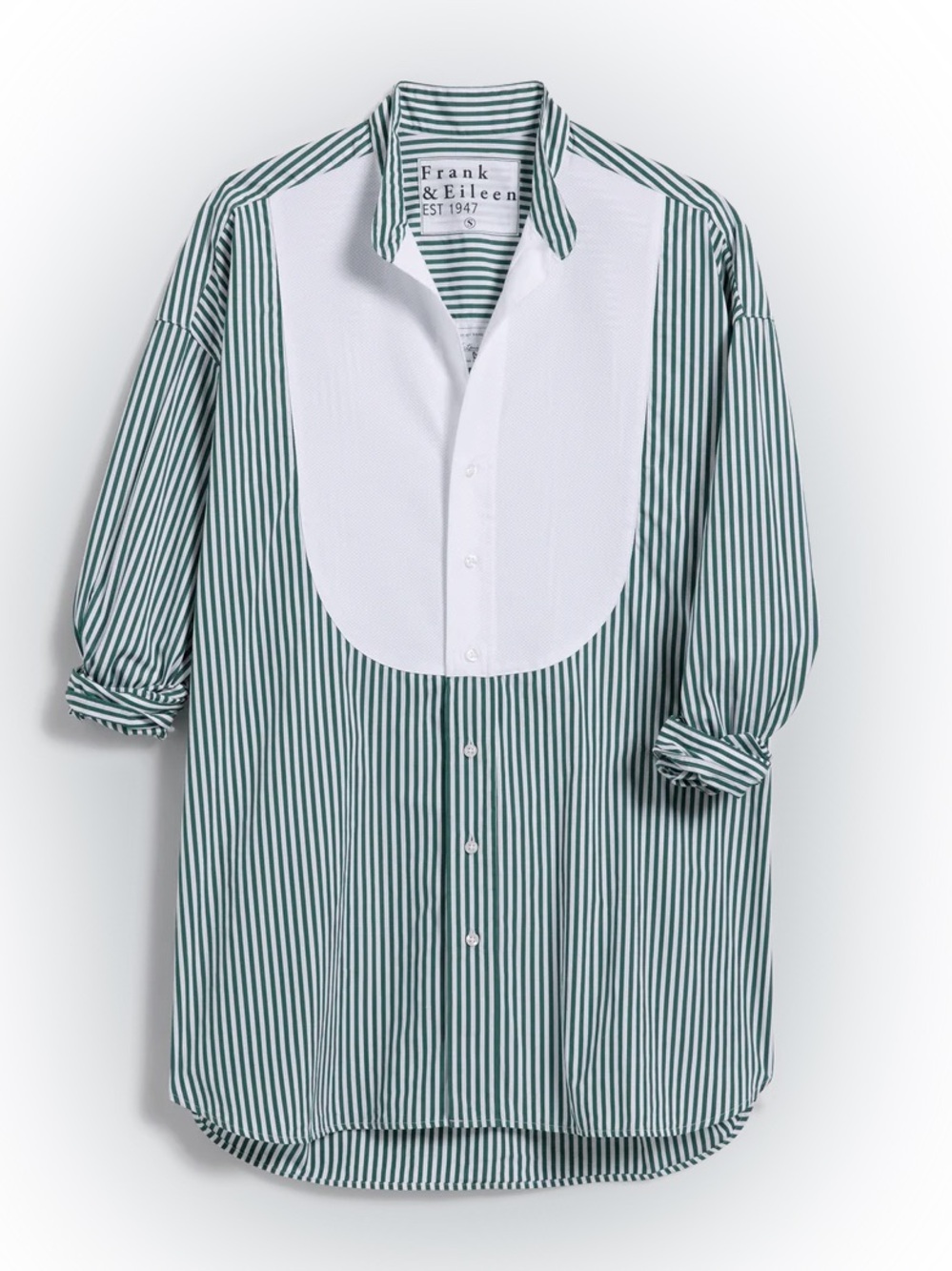 NWOT Frank & Eileen Victoria Tuxedo Shirt